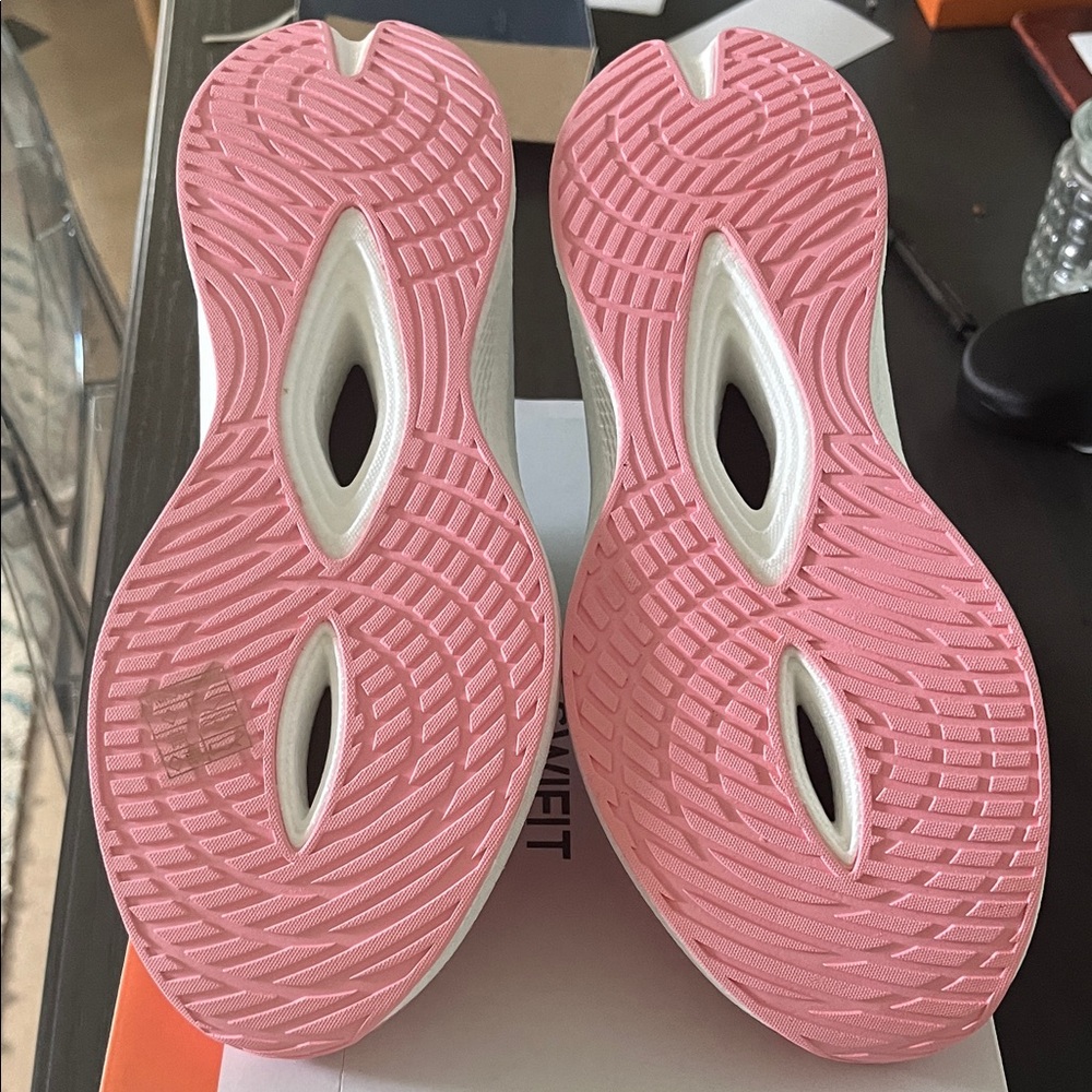 Allswifit Vibrant Pink and Blue Women's Sneakers - Picture 4 of 6